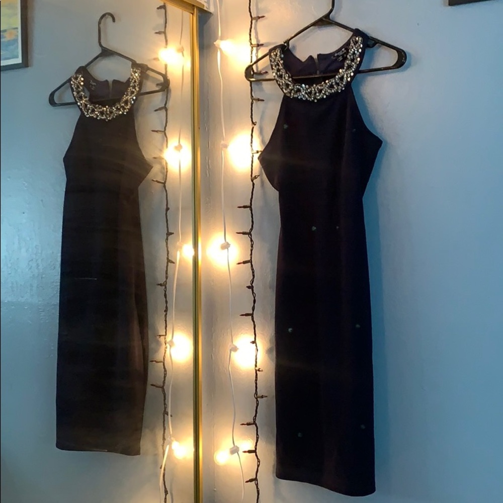 Navy blue dress